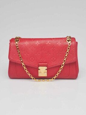 Louis Vuitton Cerise Monogram Empreinte Leather St Germain PM Bag